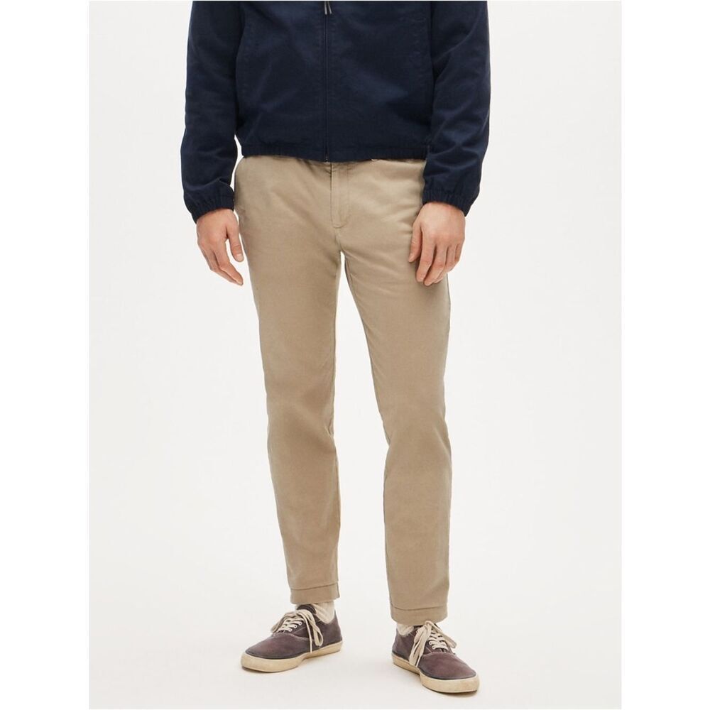 Banana Republic Men's Non Iron Tailored Slim Fit Chino Pants in Khaki Size 31x32